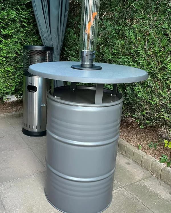 Stehtisch für Grau
