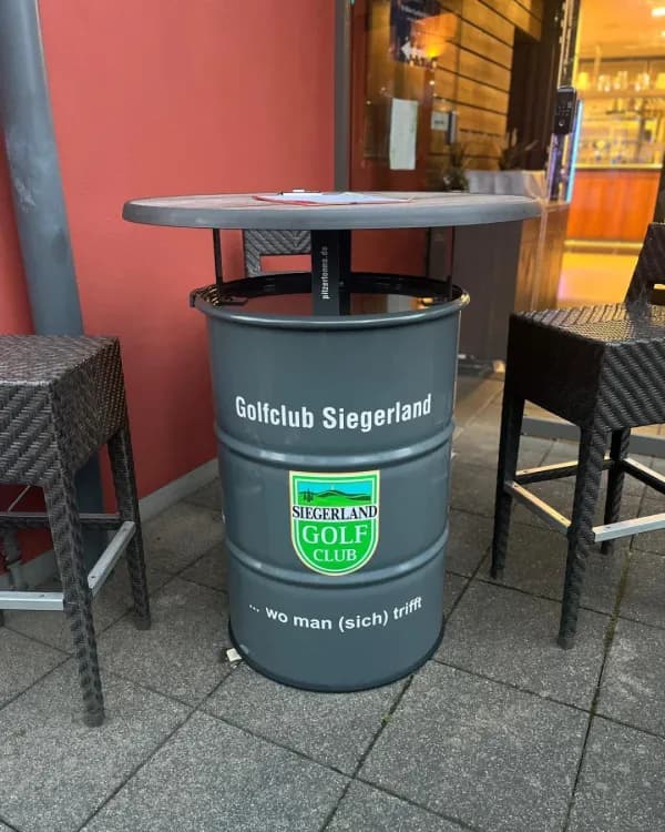 Stehtisch für Golfclub Siegerland